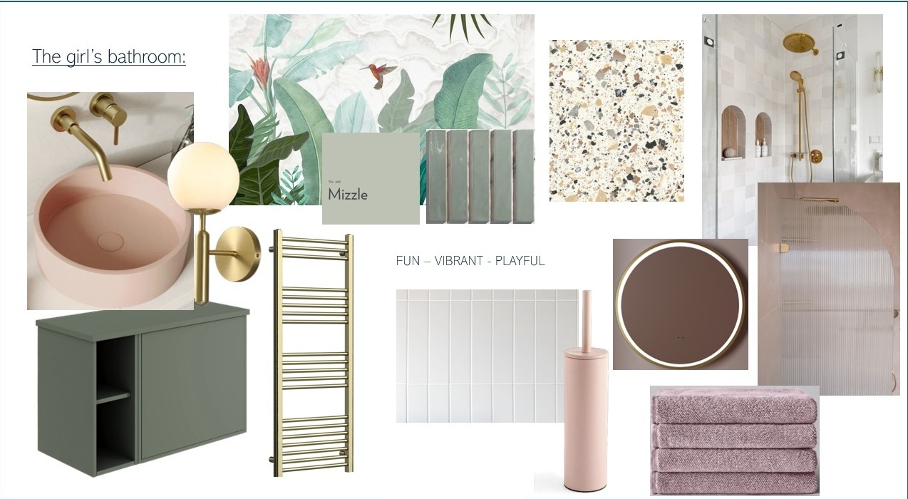 The Girls' Bathroom, Material direction